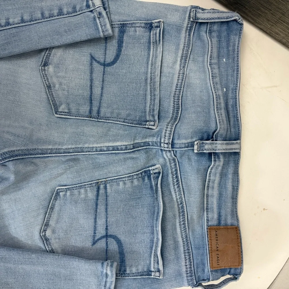 American Eagle Outfitters Blue stretch Skinny Jeans - Picture 14 of 15